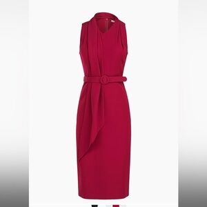 Kay Unger midi dress